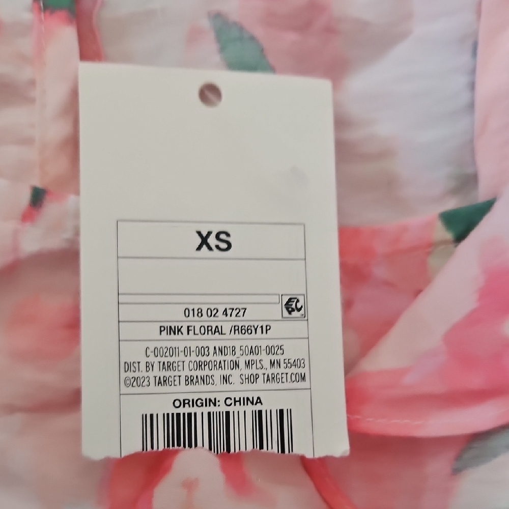 A New Day Pink Floral Sleeveless Blouse - Picture 5 of 5